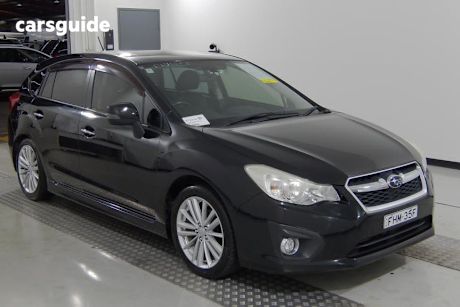 Black 2014 Subaru Impreza Hatchback 2.0I-S (awd)
