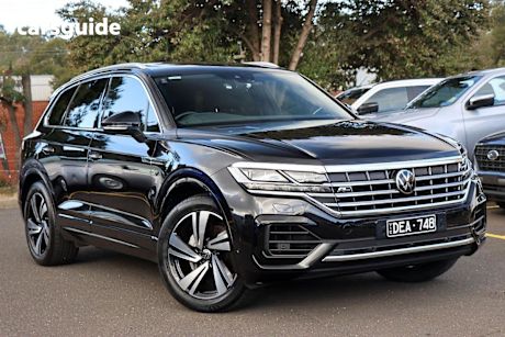 Black 2021 Volkswagen Touareg Wagon 210TDI R-Line