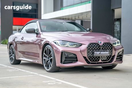 Red 2022 BMW 4 Convertible M440i xDrive
