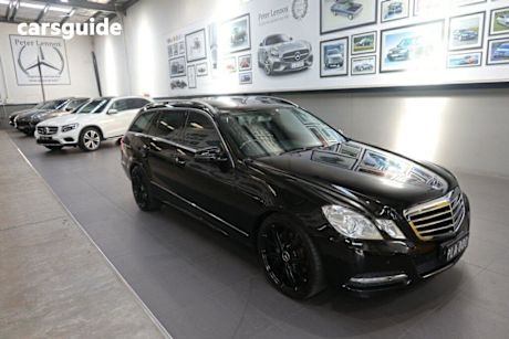 Black 2010 Mercedes-Benz E350 Wagon Avantgarde