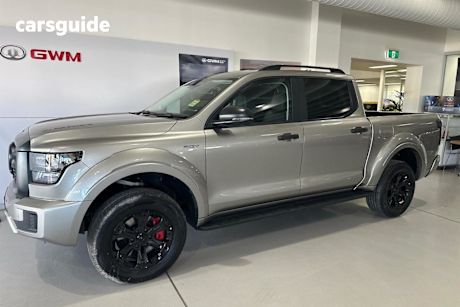 Silver 2025 GWM Cannon Alpha Dual Cab Utility LUX Phev (4X4)