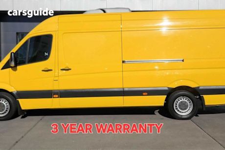 Yellow 2016 Mercedes-Benz Sprinter Commercial 313 CDI HIGH ROOF LONG WHEEL BASE