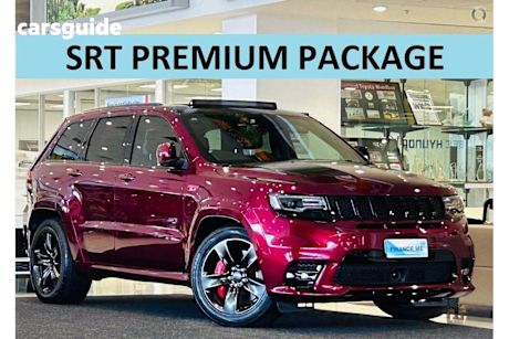 Red 2017 Jeep Grand Cherokee Wagon Srt (4X4)
