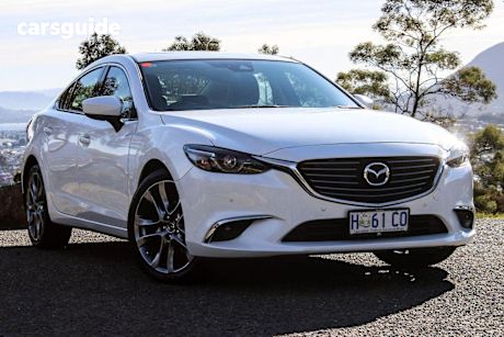 White 2017 Mazda 6 Sedan GT