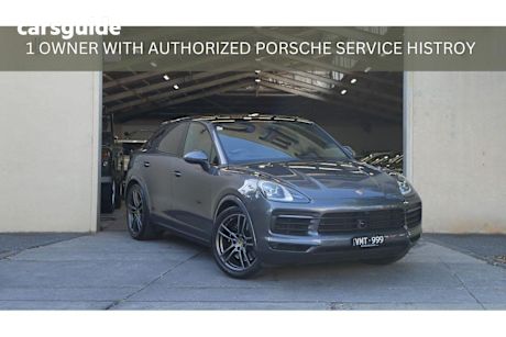 Grey 2020 Porsche Cayenne Wagon S