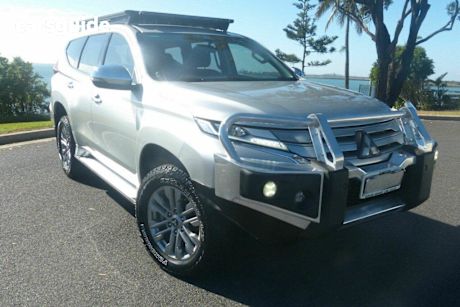 Silver 2020 Mitsubishi Pajero Sport Wagon GLS (4X4) 7 Seat