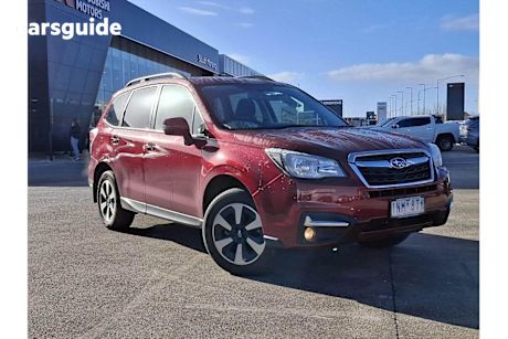 Red 2018 Subaru Forester Wagon 2.5I-L 4WD