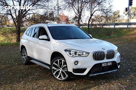 White 2019 BMW X1 SUV xDrive 25I