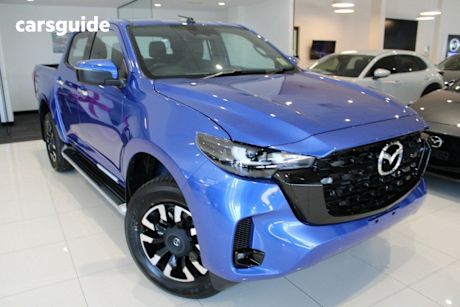 Blue 2025 Mazda BT-50 Dual Cab Pick-up GT (4X4)
