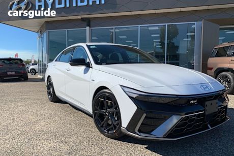 White 2025 Hyundai I30 Sedan N Line
