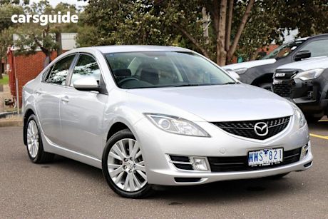 Silver 2008 Mazda 6 Sedan Classic