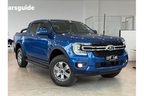 Blue 2022 Ford Ranger Double Cab Pick Up XLT 2.0 (4X4)