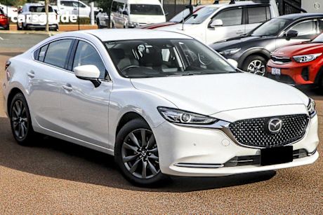 White 2024 Mazda 6 Sedan G25 Touring
