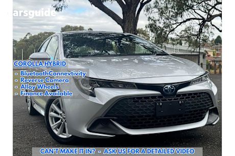Silver 2022 Toyota Corolla Hatchback Ascent Sport Hybrid