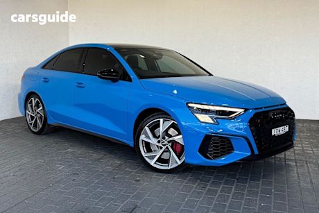 Blue 2021 Audi S3 Sedan 2.0 Tfsi Quattro