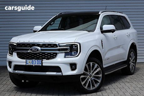 White 2023 Ford Everest Wagon Platinum (4Wd)