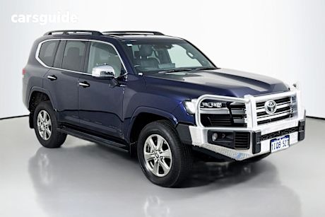 Blue 2024 Toyota Landcruiser Wagon LC300 Sahara (4X4)