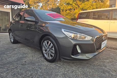 Grey 2020 Hyundai I30 Hatchback Active