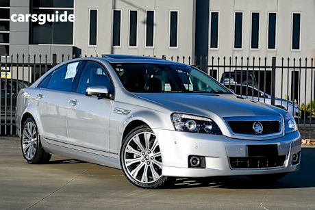 Silver 2013 Holden Caprice Sedan V