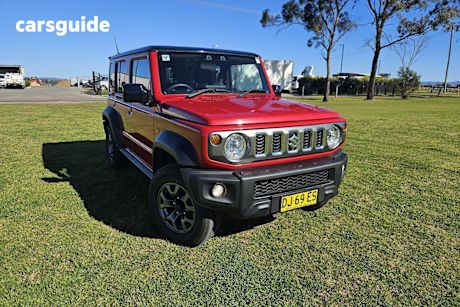 Red 2023 Suzuki Jimny Wagon XL