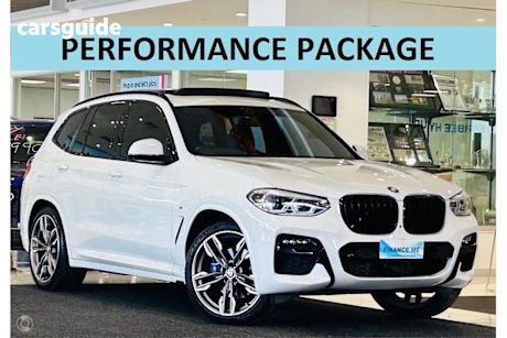 White 2020 BMW X3 Wagon M40I