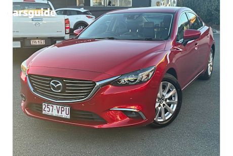 Red 2015 Mazda Mazda6 Sedan TOURING F