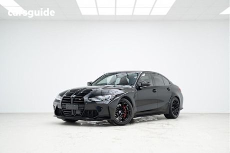Black 2022 BMW M3 Sedan Competition