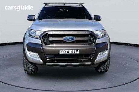 Silver 2018 Ford Ranger Dual Cab Pick-up Wildtrak 3.2 (4X4) (5 YR)