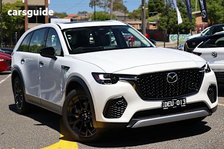 White 2024 Mazda CX-70 Wagon G50E Gt