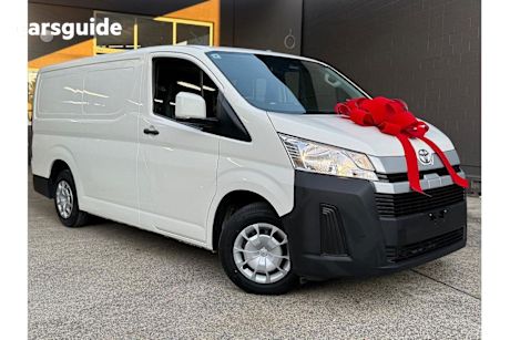 White 2020 Toyota Hiace Commercial R