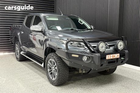 Grey 2020 Mitsubishi Triton Double Cab Pick Up GLX-R (4X4)