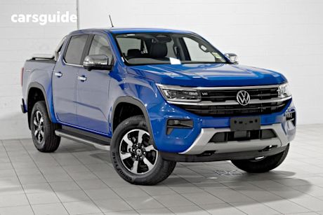 Blue 2024 Volkswagen Amarok Dual Cab Utility Style TDI600 4Motion