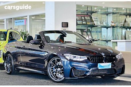 Blue 2018 BMW M4 Convertible 30 Jahre M-DCT
