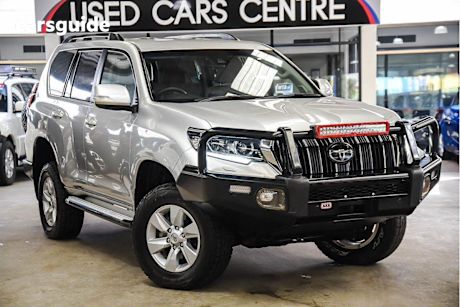 Silver 2019 Toyota Landcruiser Prado Wagon GXL (4X4)