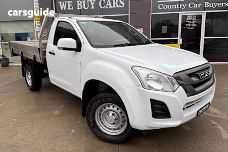 White 2017 Isuzu D-MAX Cab Chassis SX HI-Ride (4X2)