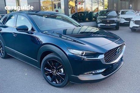Blue 2024 Mazda CX-30 Wagon G25 GT SP (fwd)