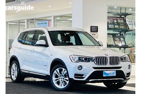 White 2015 BMW X3 SUV XDRIVE20I 4X4