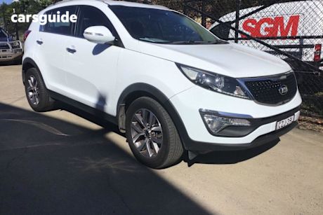 White 2015 Kia Sportage Wagon Si PREMIUM (FWD) SL SERIES 2 MY15