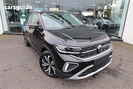 Black 2024 Volkswagen T-Cross Wagon 85Tsi Style