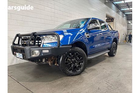 Blue 2019 Ford Ranger Double Cab Pick Up XLT 3.2 (4X4)