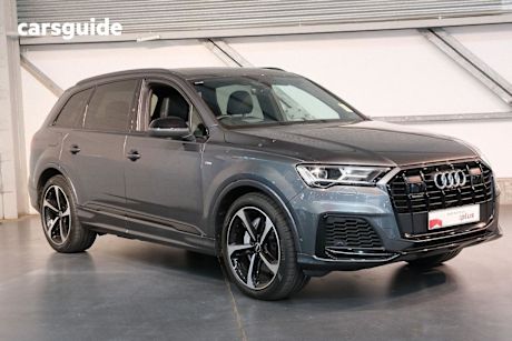 Grey 2022 Audi Q7 Wagon 50 TDI Quattro S Line Mhev
