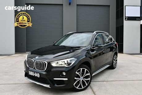 Black 2018 BMW X1 Wagon Sdrive 18D M Sport