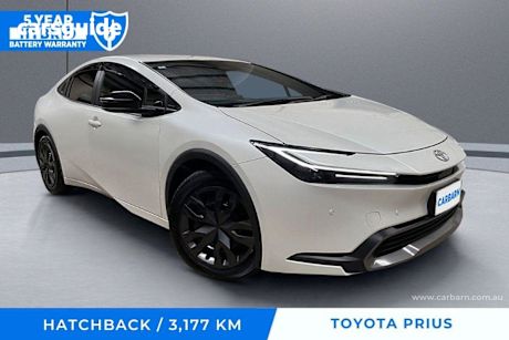 White 2024 Toyota Prius Hatch
