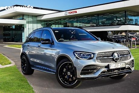 Silver 2022 Mercedes-Benz GLC-Class SUV GLC300 E 4WD