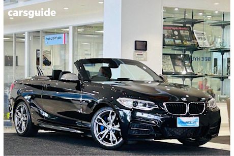 Black 2016 BMW M235I Convertible