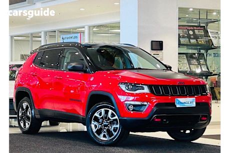 Red 2019 Jeep Compass Wagon Trailhawk (4X4 Low)