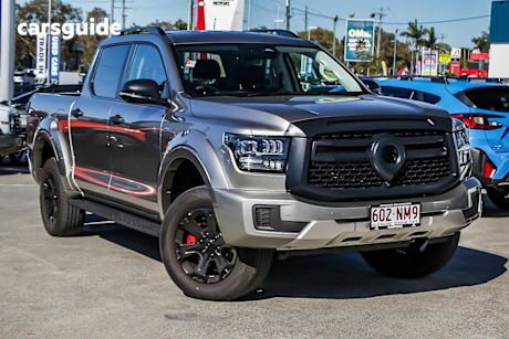 Silver 2025 GWM Cannon Alpha Dual Cab Utility LUX Phev (4X4)