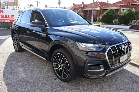 Black 2020 Audi Q5 Wagon 40 TDI Quattro Sport Mhev