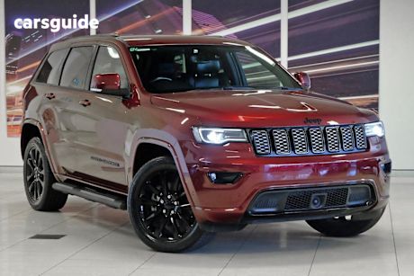 Red 2021 Jeep Grand Cherokee Wagon Night Eagle (4X4)
