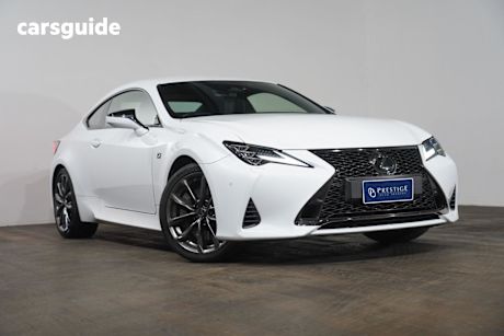 White 2020 Lexus RC350 Coupe F Sport